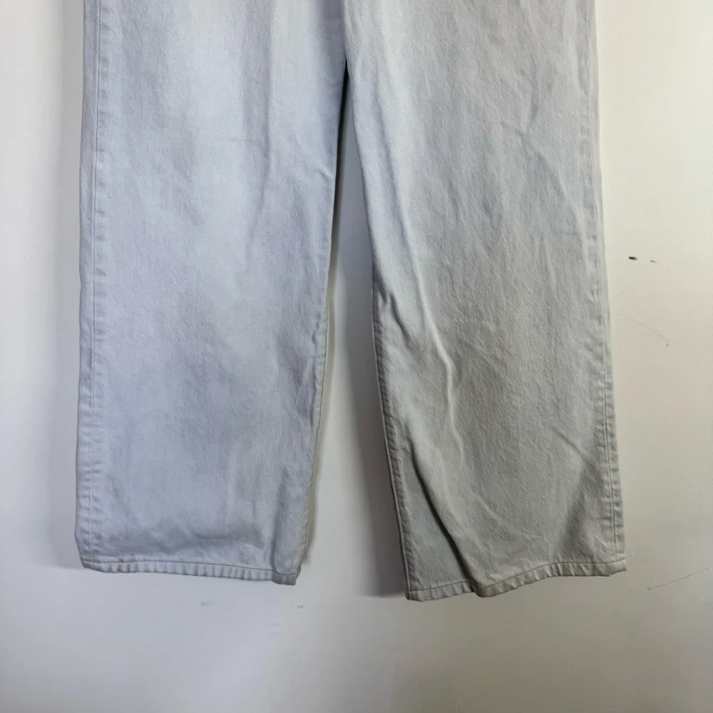 Levi's Women's Sky Blue Wide Leg Jeans - Picture 5 of 13